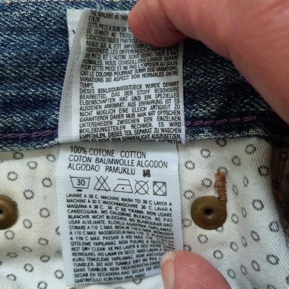 Vintage Diesel Industry Boot Cut Mid Rise Jeans Made in Italy - Picture 14 of 16